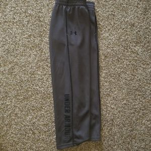 Boys under armour gray pants